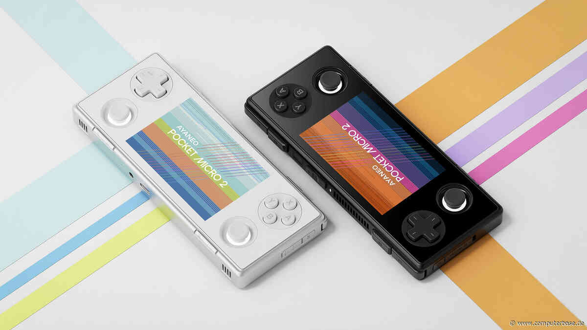 Ayaneo Pocket Micro 2 vorgestellt: Snapdragon 865 sorgt für doppelte Leis­tung