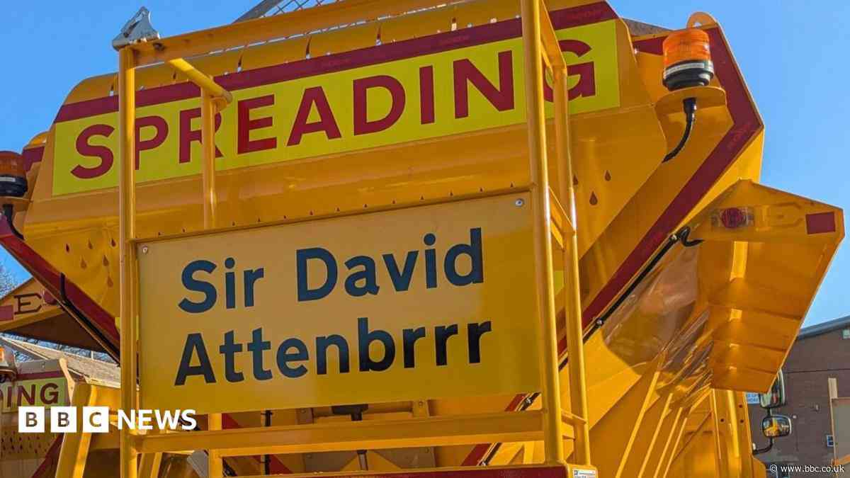 Why are gritting lorries out in a heatwave?