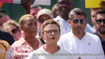 Andy Burnham's shadow looms large over Bev Craig's campaign launch