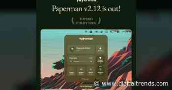 If you miss the feel of paper in the digital age, this app gives your Mac’s screen a textured look