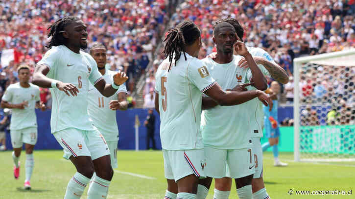Dembélé se encendió y anotó dos golazos para Francia ante Noruega