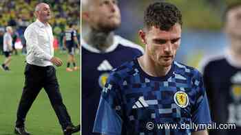 Scots in football purgatory! Steve Clarke and Andy Robertson think it's all over and players' families have gone home as the national team is left to suffer death by a thousand cuts...