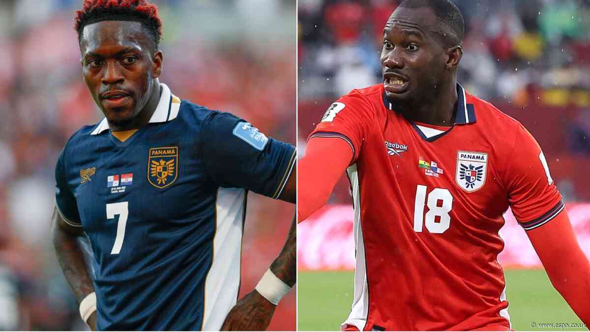 Panama players clash in training pre-England tie