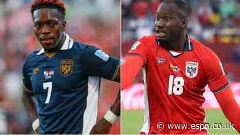 Panama players clash in training pre-England tie