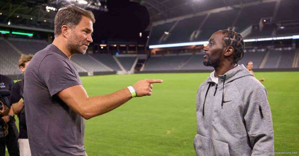 Eddie Hearn wants Terence Crawford to return for one more fight: “They’re both unbelieveable”