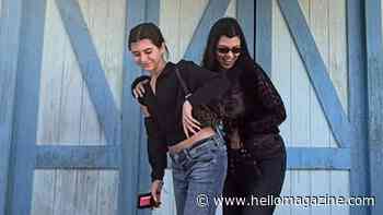 Kourtney Kardashian's teen daughter Penelope shows her patient side in chaotic family photo