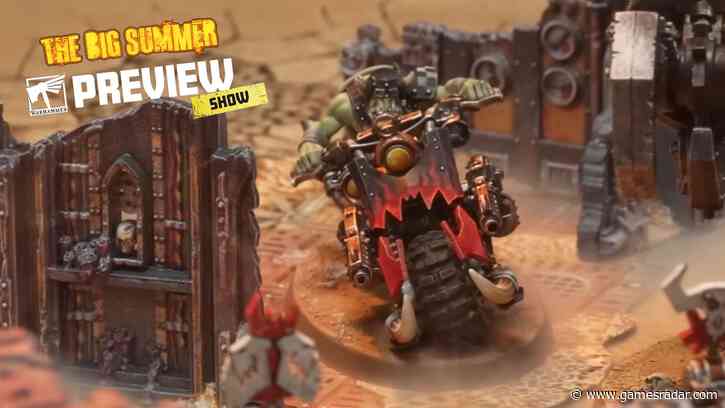 Everything revealed at the Big Summer Warhammer Preview 2026, from the return of dinosaur-riding Aeldari Exodites to new Orks