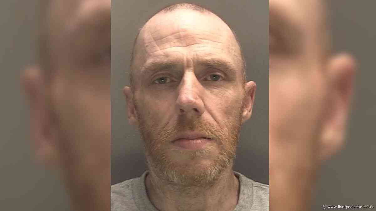 He was caught with 16 bullets in his bag after nearly crashing into police car