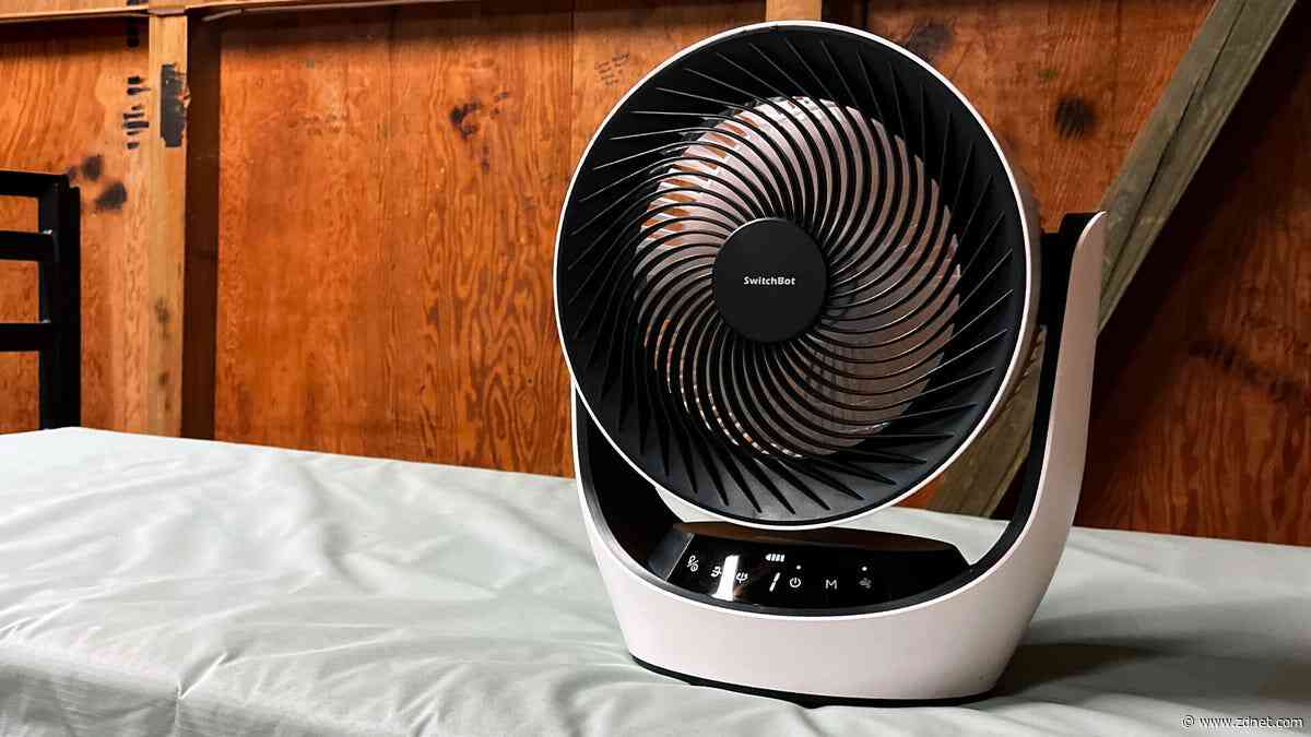 This smart rechargeable fan has been a lifesaver this summer (and it's only $60)