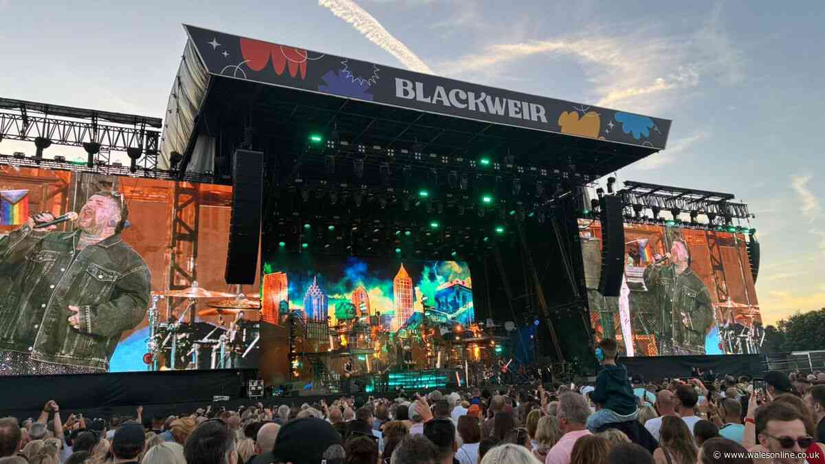 Teddy Swims at Blackweir Live as Grammy star takes to the stage