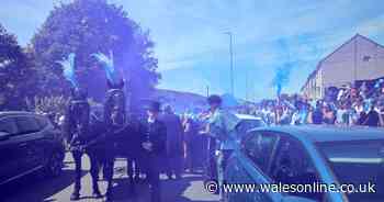 Newport at standstill as boy who 'brought the sunshine' Ta-Shay Canoville makes his final journey