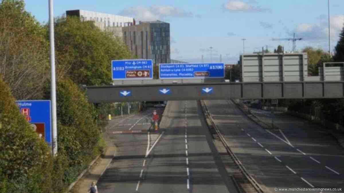 Why is the Mancunian Way closed this weekend?