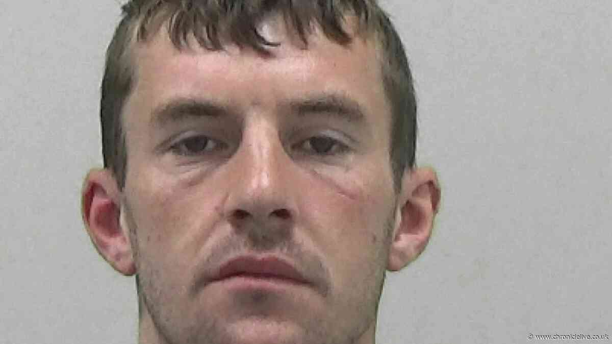 Northumberland thug sank his teeth into police officer's neck after biting another cop's arms
