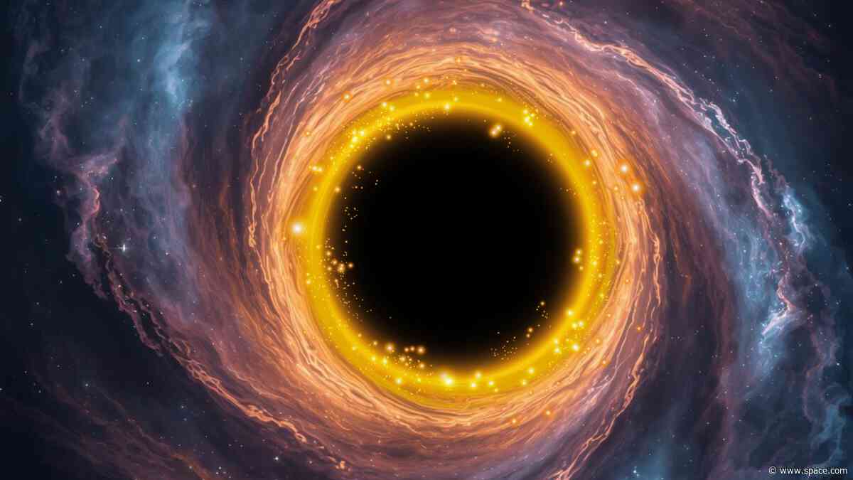 Black hole's 'point of no escape' studied with the loudest gravitational waves ever heard