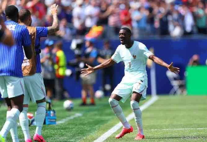 World Cup: France beat Norway 4-1 as Dembélé hits hat-trick