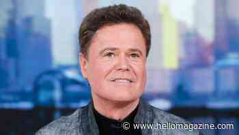Donny Osmond makes rare comment on death of brothers as he returns to the stage - exclusive