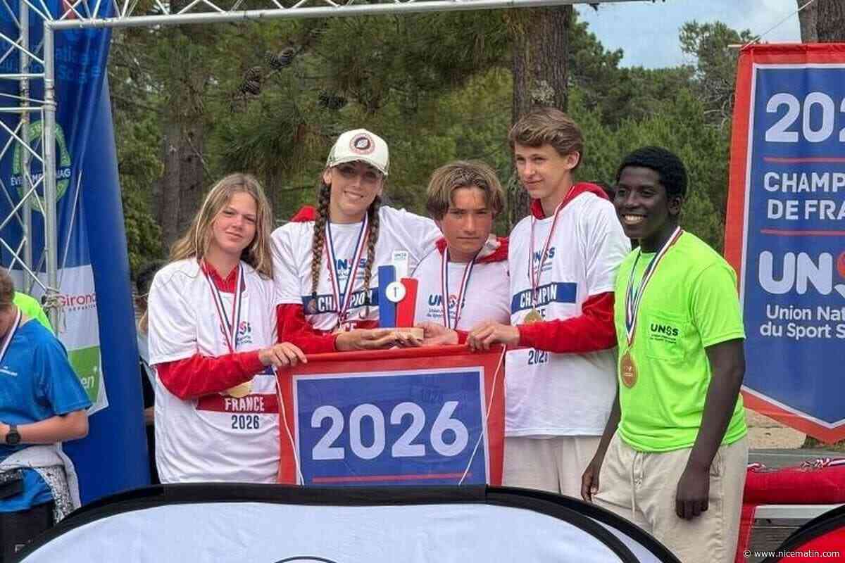 Ces collégiens de Saint-Tropez décrochent le titre suprême de champions de France de voile