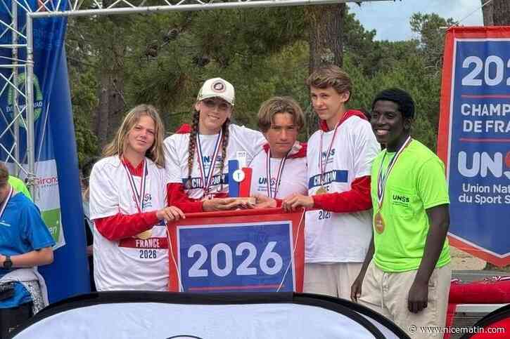 Ces collégiens de Saint-Tropez décrochent le titre suprême de champions de France de voile