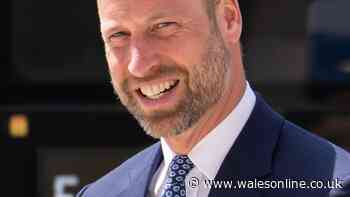 Prince William visits Wales to  honour service he is 'immensely proud of'