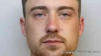Moment driver who was 16 times over drug driving limit is told by police he's killed a cyclist after crashing into him head-on following cocaine binge