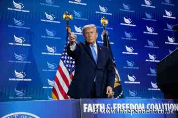 ‘Greatest threat’: Trump lets his foes and ‘communists’ have it in fiery return to shooting scene