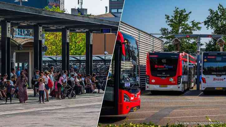 Reizigers stranden massaal op Eindhoven Centraal door uitval bussen