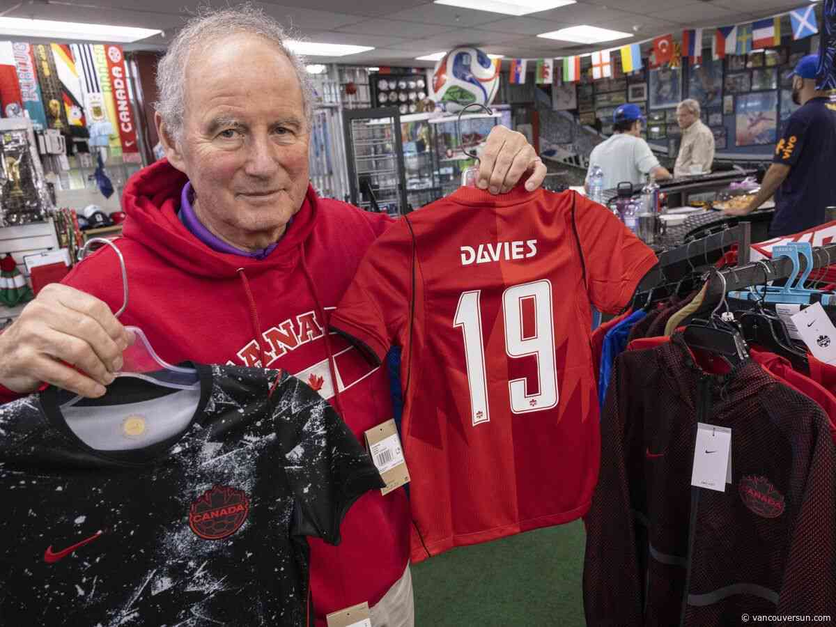 'Everybody has the soccer fever': Canada jersey frenzy clears out Metro Vancouver stores