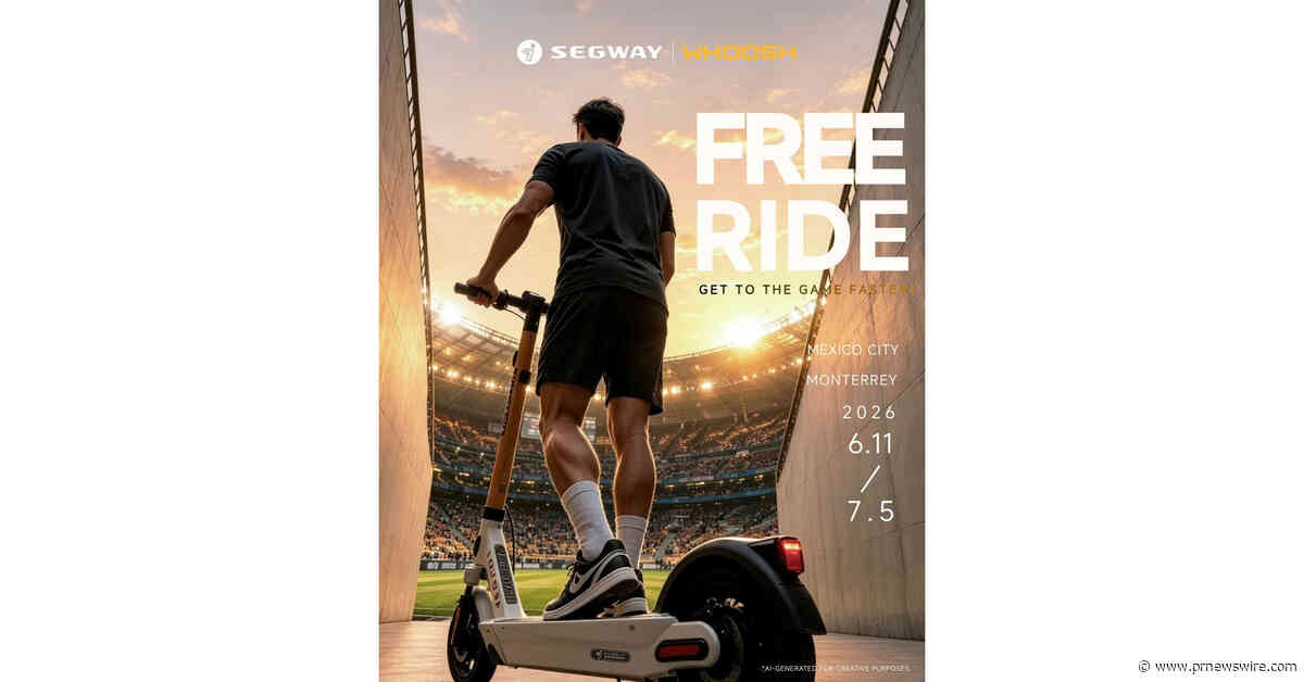 Pendant la Coupe du monde 2026, Segway et Whoosh lancent une campagne de trajets gratuits à travers le Mexique pour promouvoir la mobilité urbaine