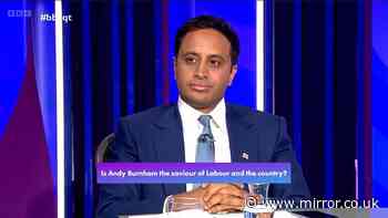 Zia Yusuf 'blocked by his OWN party from standing as an MP' as BBC Question Time audience laugh