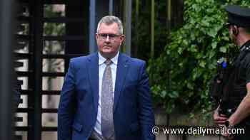 JILLY BEATTIE: When I broke the story of a husband and wife charged with sexual abuse charges, the former DUP leader's downfall had begun - but here is the EXACT moment, when our eyes met, that both Jeffrey Donaldson and I knew it was all over for him