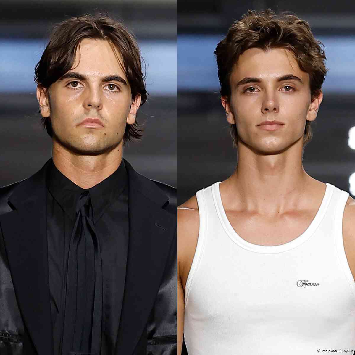 Britney Spears' Sons Jayden, Sean Walk Paris Fashion Week Runway