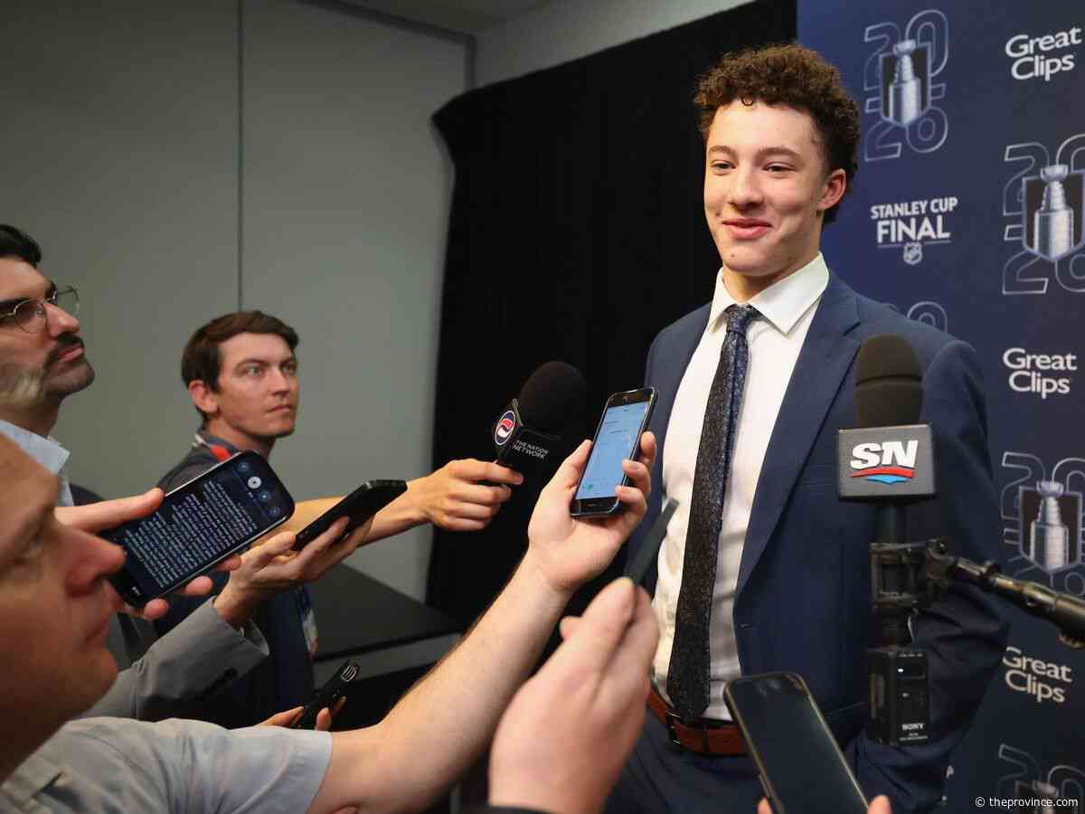 NHL DRAFT LIVE: McKenna goes first, who will Canucks take with No. 3 pick?