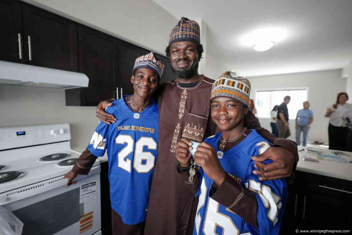 Winnipeg Habitat home brings tears to the eye of single dad from Africa
