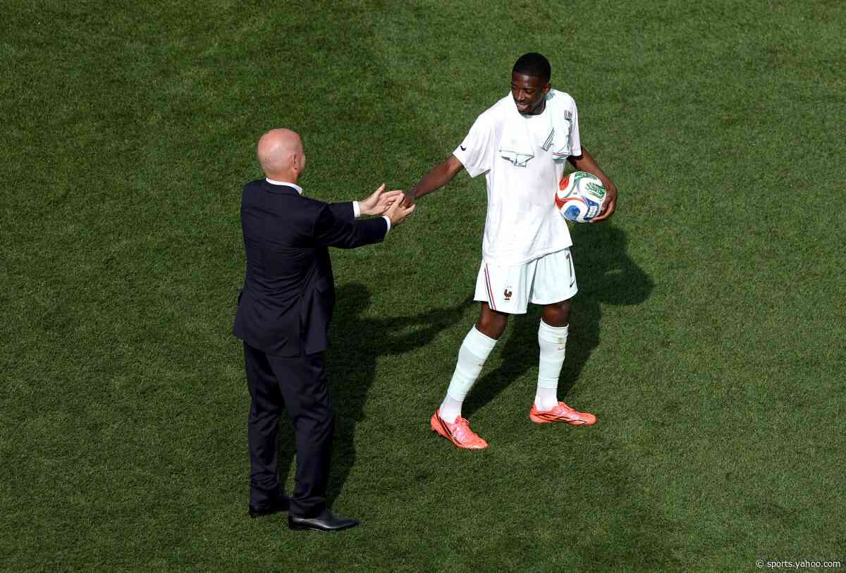 France’s Guy Stéphan praises “clinical” Ousmane Dembélé after hat-trick performance against Norway