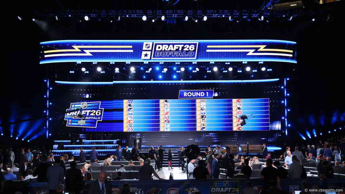 NHL Draft 2026 updates, picks, results, tracker: Maple Leafs select Penn State star Gavin McKenna at No. 1