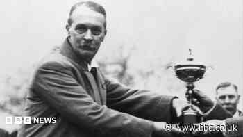 Blue plaque honours founder of Ryder Cup