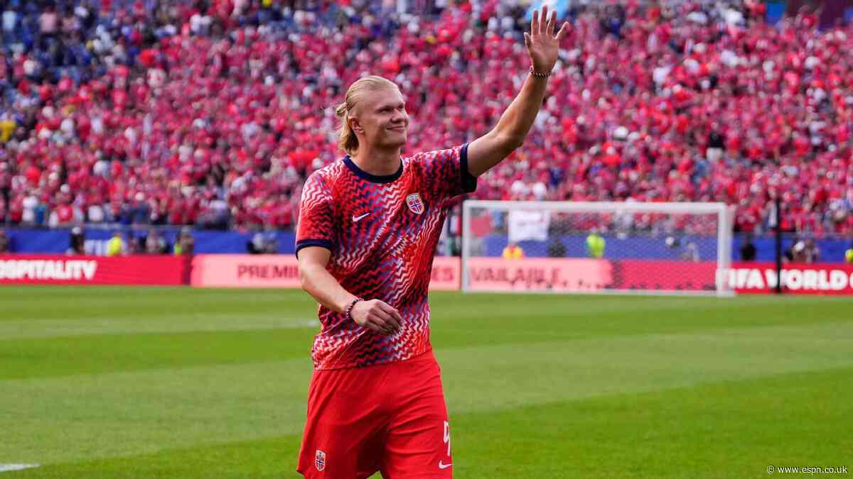 Norway coach: No Haaland vs. France 'no-brainer'