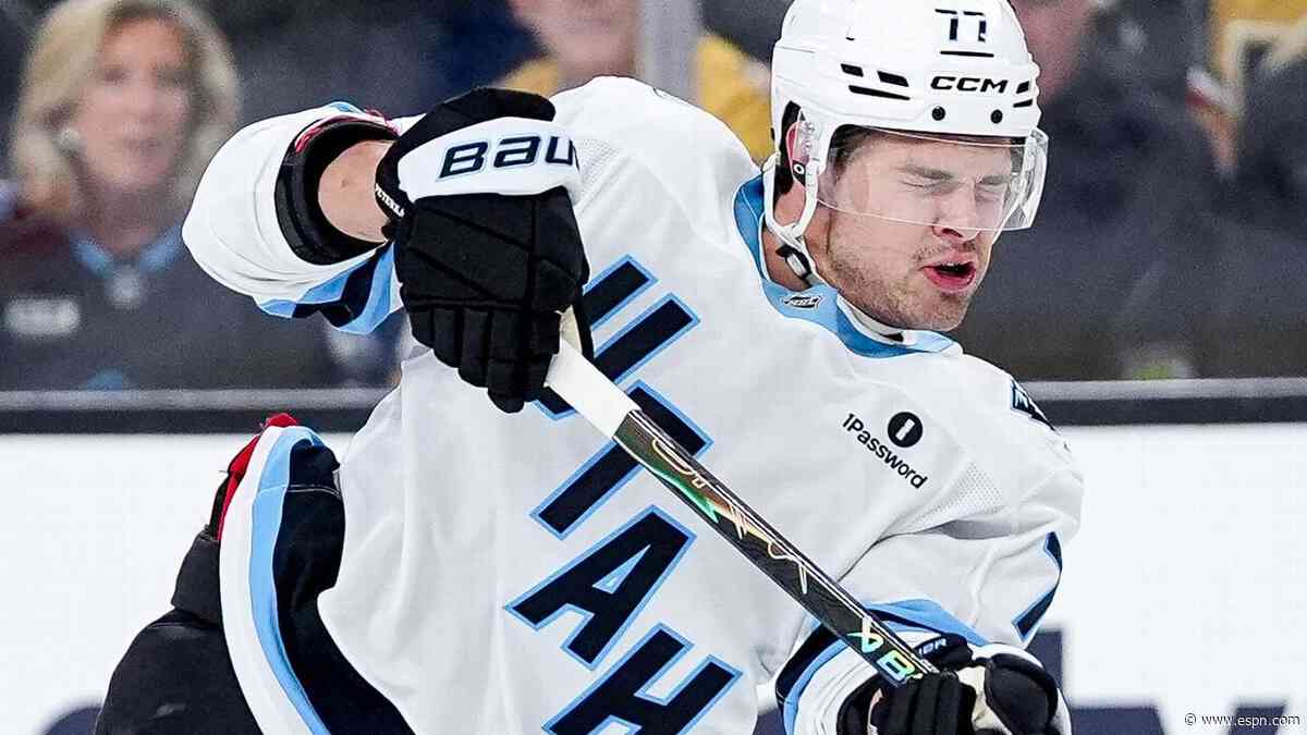 Sources: Bruins get winger Peterka via Mammoth