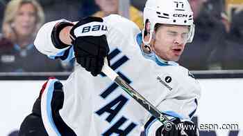Sources: Bruins get winger Peterka via Mammoth