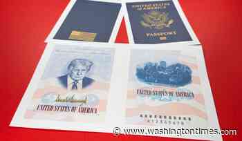 Trump unveils new commemorative passports featuring his image