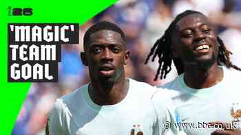17 passes, all 11 players - Dembele scores 'magic' goal for France