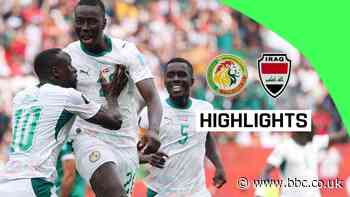 Senegal thrash 10-man Iraq to boost hopes of reaching last 32