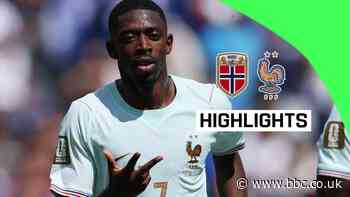 Brilliant Dembele hat-trick helps France see off Norway to top group
