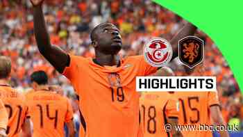 Brobbey on target again as Netherlands beat Tunisia to win group