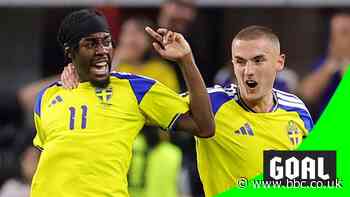 'Oh my word!' - Elanga 'stunner' draws Sweden level