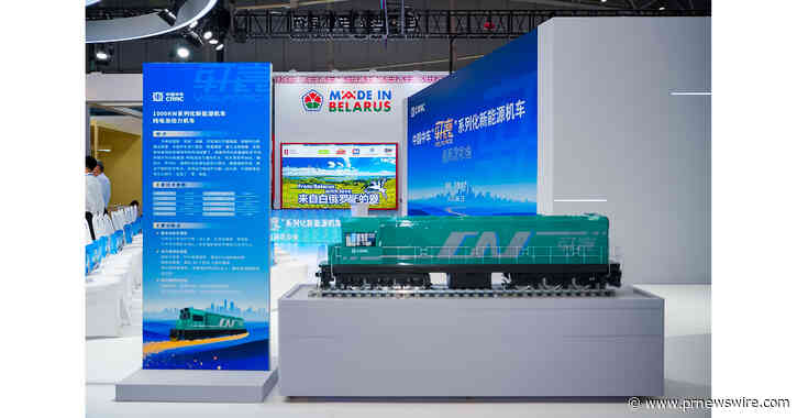 CRRC представляет XUANKUN (VELFORCE) для грузовых железнодорожных перевозок в Центральной Азии на выставке «Китай-Евразия»
