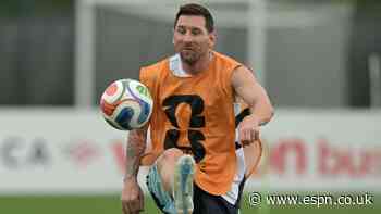 Messi to start on bench for Argentina group finale...