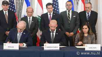 Israël en Libanon sluiten nieuw raamwerkovereenkomst na overleg in Washington