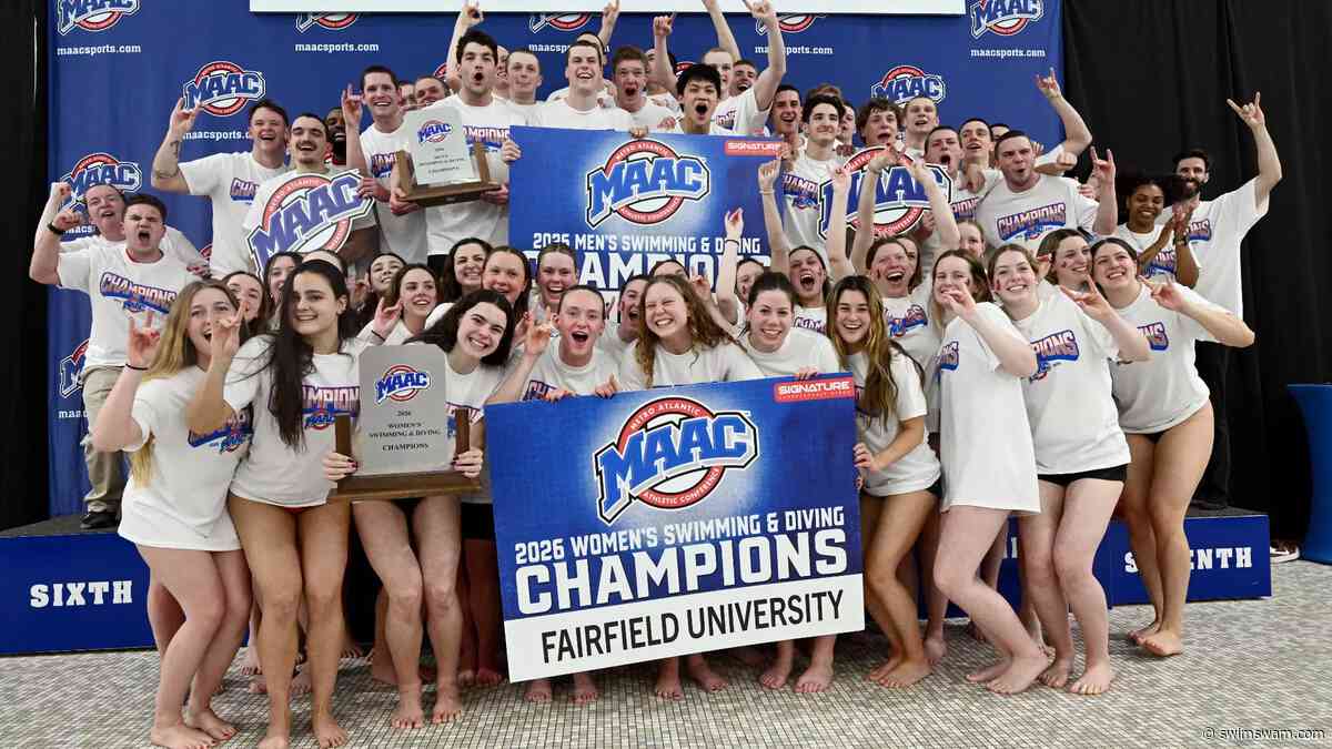 MAAC Swim & Dive Champions Fairfield Accept Invitation to Join CAA for 2027-2028 Season