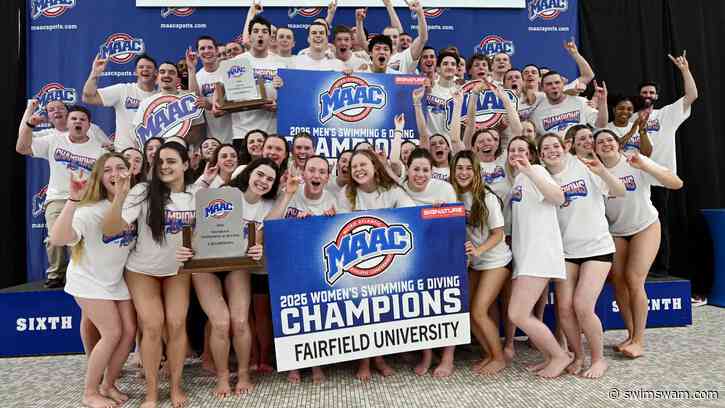 MAAC Swim & Dive Champions Fairfield Accept Invitation to Join CAA for 2027-2028 Season